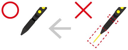 ハンドピースなど通電小物の滅菌